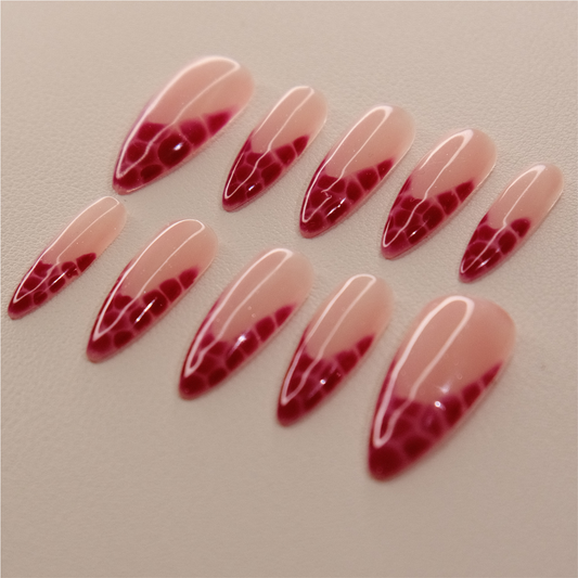 Cherry Crocodile Print.