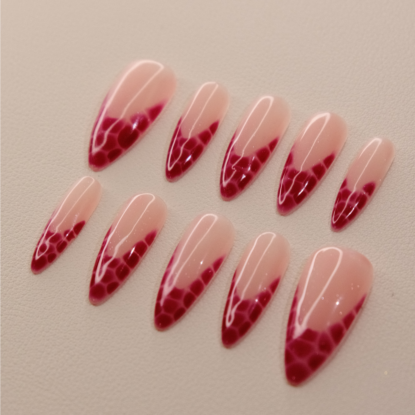 Cherry Crocodile Print.